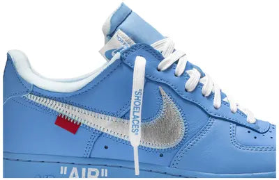 NIKE AIR FORCE 1 BLUE OFF WHITE