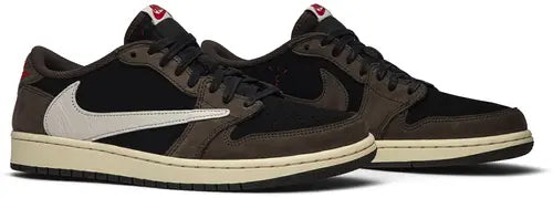 JORDAN 1 LOW x BROWN/BLACK MOCHA