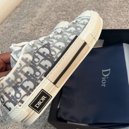 DIOR B23 CANVAS LOW TOP
