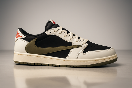 Discover the Iconic JORDAN 1 LOW x TRAVIS SCOTT OLIVE: A Must-Have for Sneaker Enthusiasts