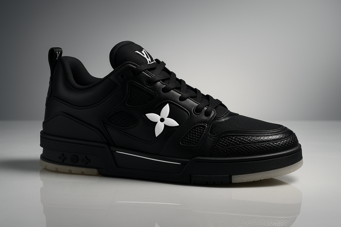Elevate Your Style with the LOUIS VUITTON LV SKATE SNEAKER BLACK WHITE