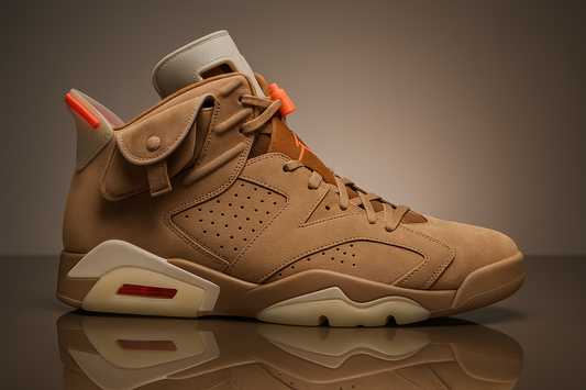 Step into Style and Comfort with the JORDAN 6 x TRAVIS SCOTT BRITISH KHAKI
