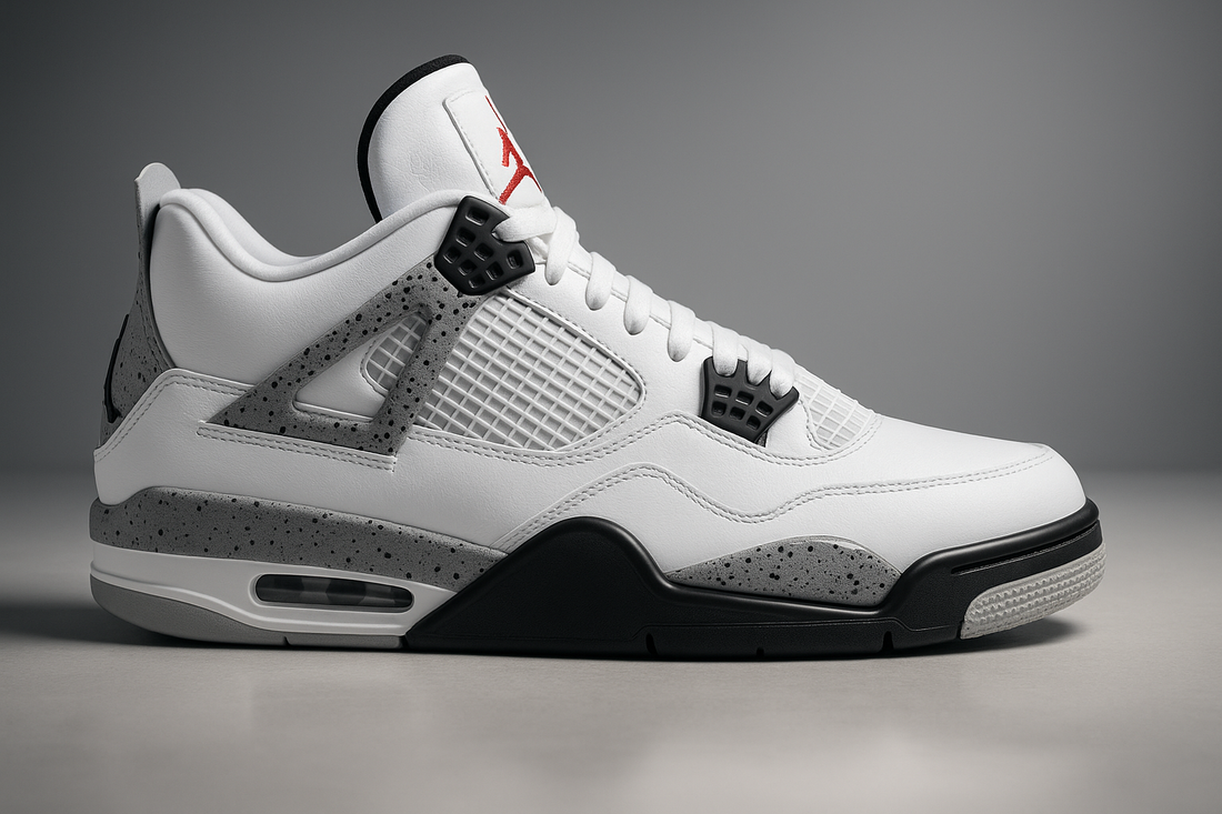 Step Up Your Sneaker Game with the JORDAN 4 WHITE CEMENT 2