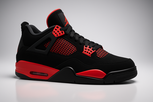 Unleash Your Style with the JORDAN 4 x RED THUNDER: A Fusion of Retro and Modern Design