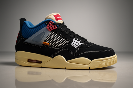 Unleash Your Style with the JORDAN 4 x UNION OFF NOIR