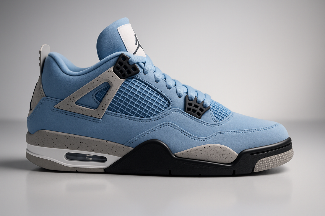 Unleash Your Style with the JORDAN 4 x UNIVERSITY BLUE