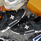LOUIS VUITTON LV SKATE SNEAKER BLACK WHITE