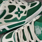 LOUIS VUITTON LV SKATE SNEAKER GREEN WHITE
