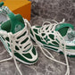 LOUIS VUITTON LV SKATE SNEAKER GREEN WHITE