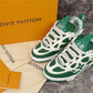 LOUIS VUITTON LV SKATE SNEAKER GREEN WHITE