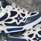 LOUIS VUITTON LV SKATE SNEAKER MARINE WHITE